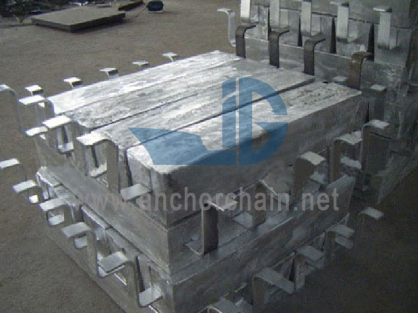 Aluminiumanode für Lagertank