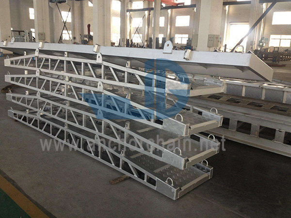 Aluminium-Gangway (gebogener Typ)