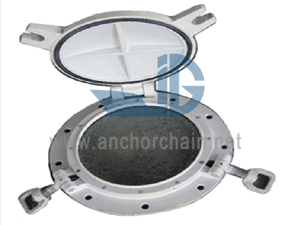 Side Scuttle aus Aluminium zum Öffnen ohne Deadlight