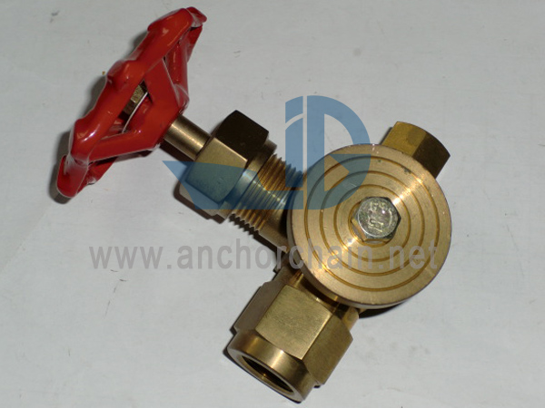 DIN 16271 Absperrventil für Druckmessgeräte Modell 91011