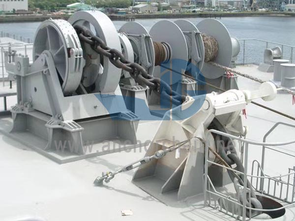 Doppelseilheber Hydraulische kombinierte Ankerwinde Ankerwinde