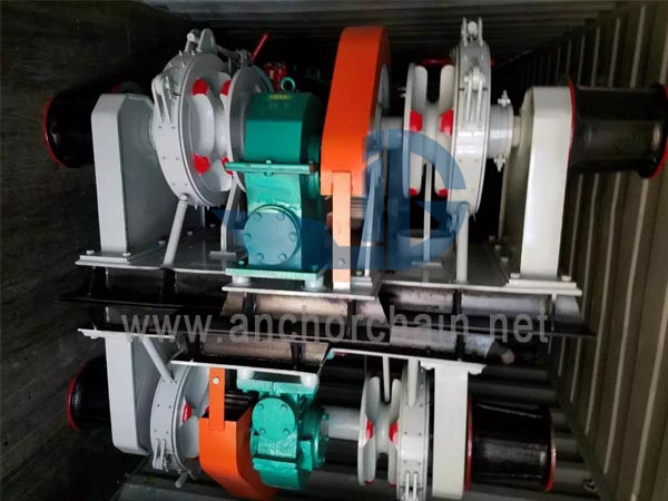 Hydraulische Doppelkabel-Liter-Ankerwinde