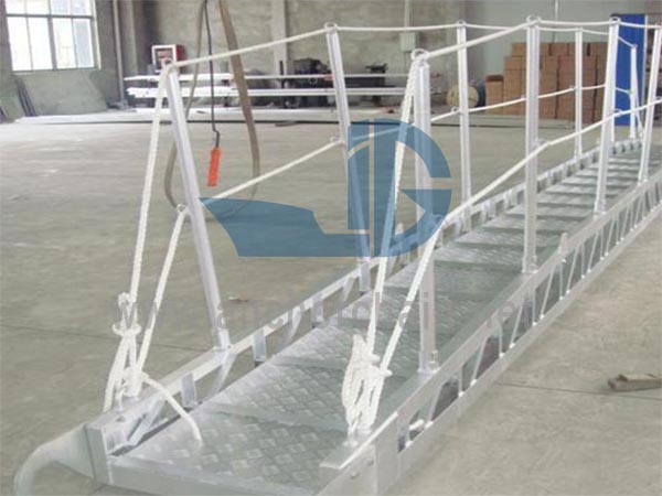 Flache Gangway aus Aluminiumlegierung