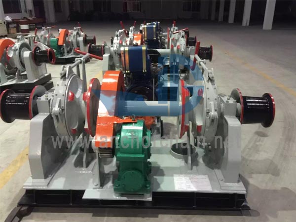 Hydraulische doppelte Zigeunerwinde