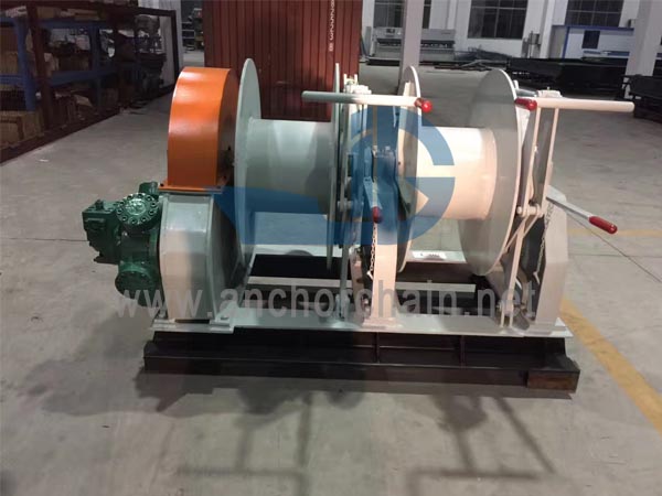 Hydraulische Doppeltrommel-Ankerwinde