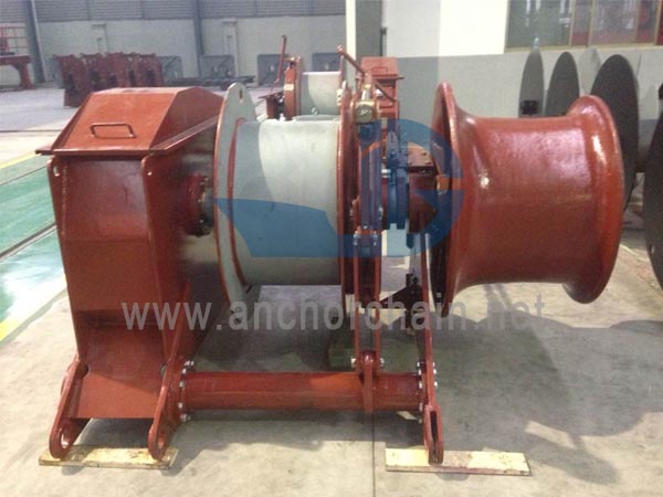 Hydraulische Fischernetzwinde