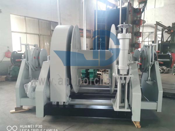Hydraulische einzelne Ankerwinde Doppelwelle eine Trommel