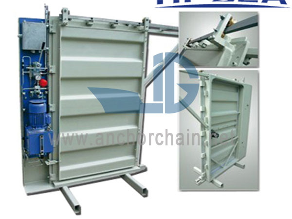 Hydraulische wasserdichte Schiebetür