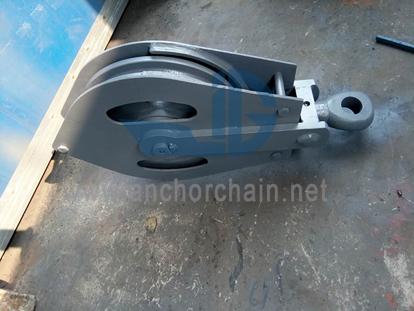 JIS F 3429 Stahlblöcke zum Heben von Schiffsladungen mit Rollenlagern
