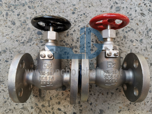 JIS F 7351 5K SCS16 Edelstahl-Rückschlagventile zum Anschrauben