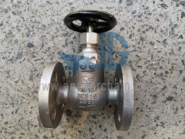 JIS F 7410 SCS16 Edelstahl-Schraubrückschlag-Eckventile