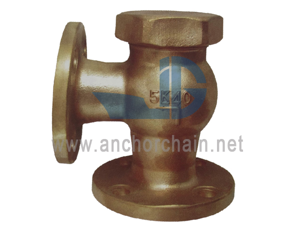 JIS F 7416 Bronze 5K Hub-Rückschlag-Eckventile (Union Bonnet Type)
