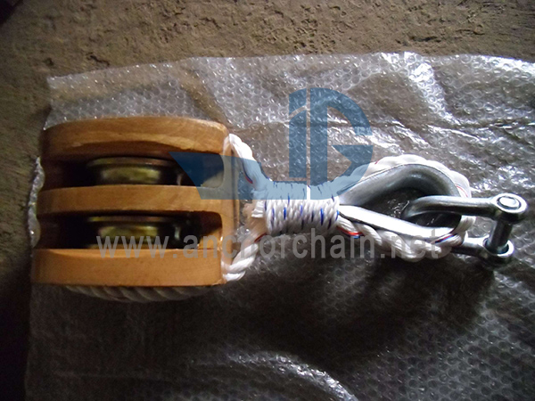 JIS Tightwire Wooden Block mit Doppelrad