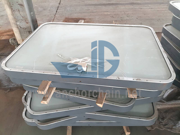 Rechteckiges Marine-Aluminiumfenster mit elektrischem Heizglas