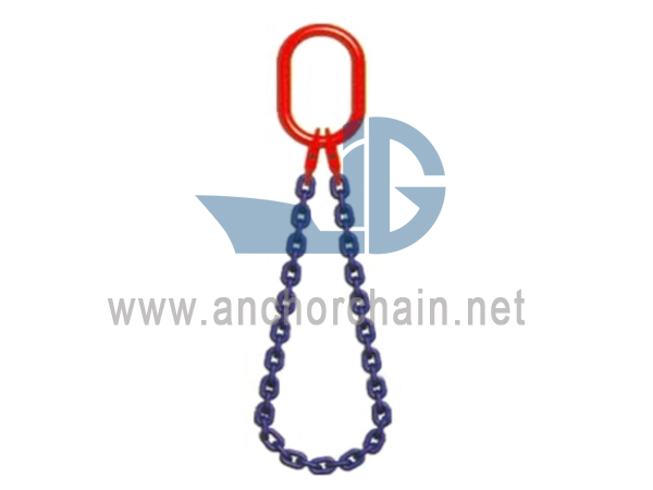 Chocker-Kettenschlinge mit einem Bein