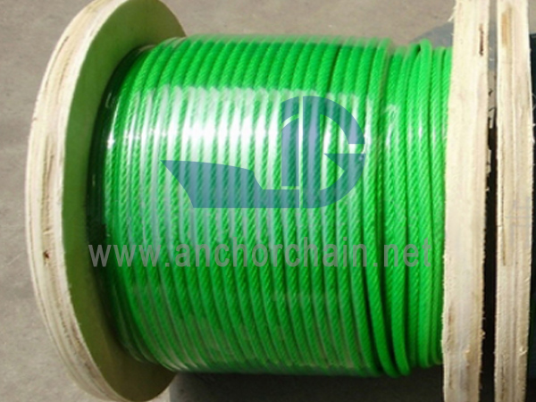 PVC-beschichtetes Stahldrahtseil