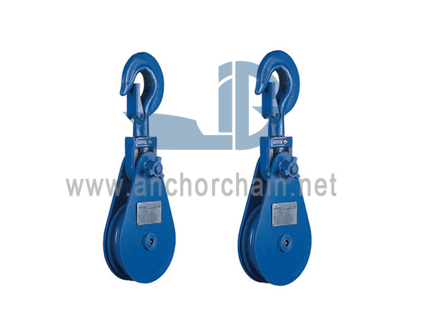 Snatch Blocks Selbstsichernd mit Haken