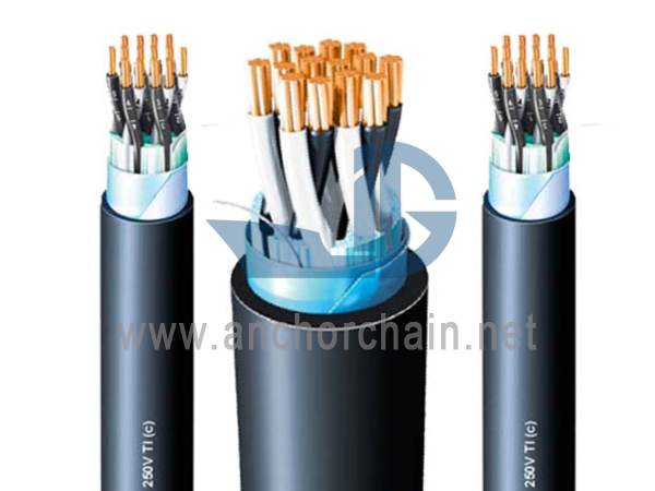 TXXI(c) schwer entflammbares Instrumentenkabel für Schiffe
